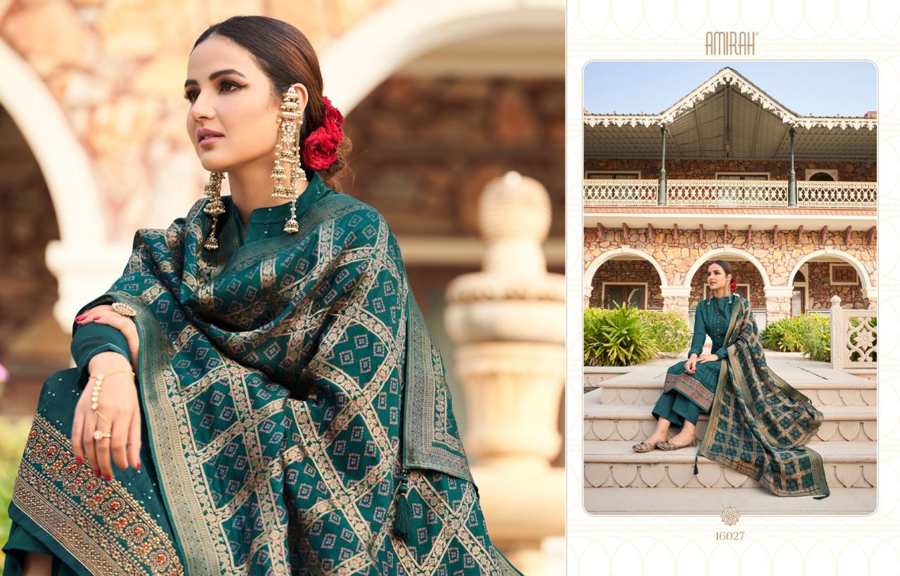 Amirah Jasmeen Heavy Festival Wear Wholesale Printed Designer Suits
